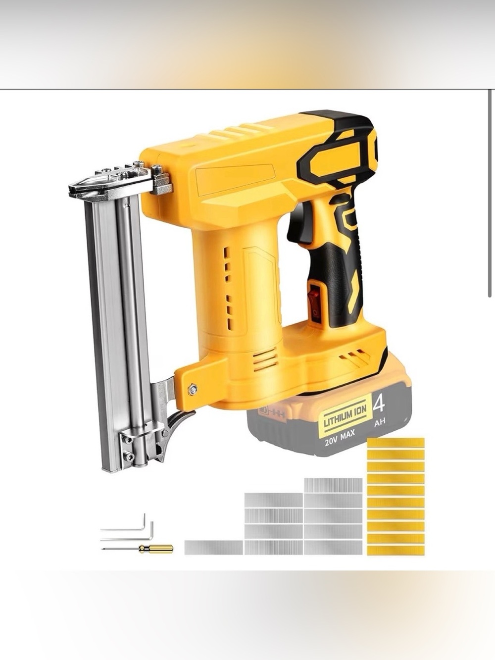 18 Gauge Brad Nailer/Narrow Crown Stapler Compatible with Dewalt